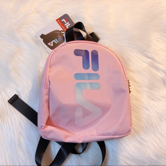 Fila Handbags - BNWT Pink Fila Mini Marjorie Backpack